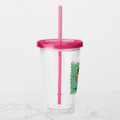 Peanuts | Sally Ice Cream Half & Half Acryl Drinkbeker (Rechts)
