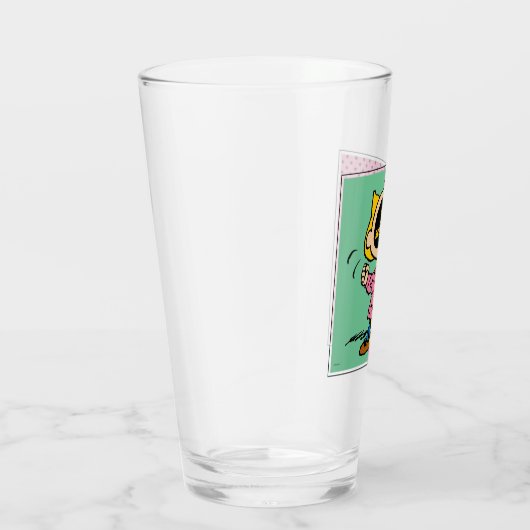 Peanuts | Sally Ice Cream Half & Half Glas (Rechts)