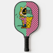 Peanuts | Sally Ice Cream Half & Half Pickleball Paddle (Voorkant)