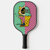 Peanuts | Sally Ice Cream Half & Half Pickleball Paddle (Achterkant)
