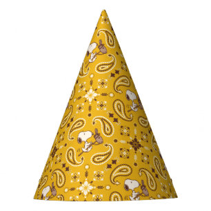 Peanuts Snoopy Bandana Cowboy Feesthoedjes