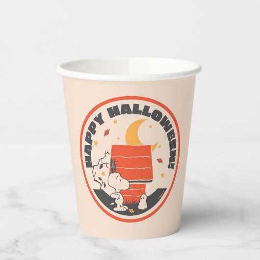 Peanuts |  Snoopy Bang Door Ghost Papieren Bekers (Links)