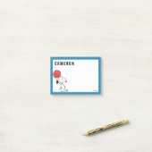 Peanuts | Snoopy Basketball Hoop Shot Post-it® Notes (Op bureau)