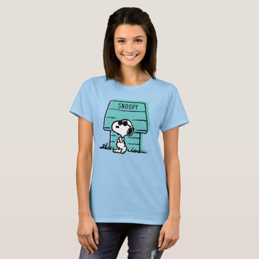 Peanuts | Snoopy Be Real T-shirt (Voorkant volledig)