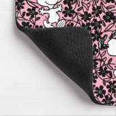 Peanuts | Snoopy Bloem Vine Patroon Muismat (Hoek)