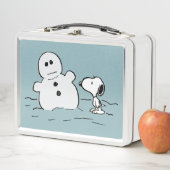 Peanuts | Snoopy bouwt een sneeuwpop (In situ)