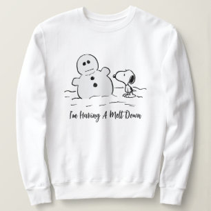 Peanuts Snoopy bouwt een sneeuwpop Trui