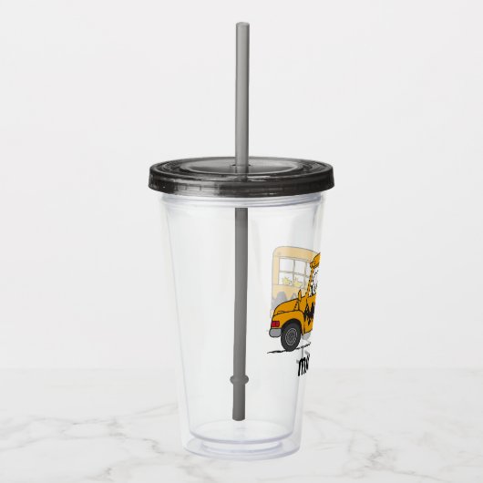 Peanuts | Snoopy Bus Driver Acryl Drinkbeker (Rechts)