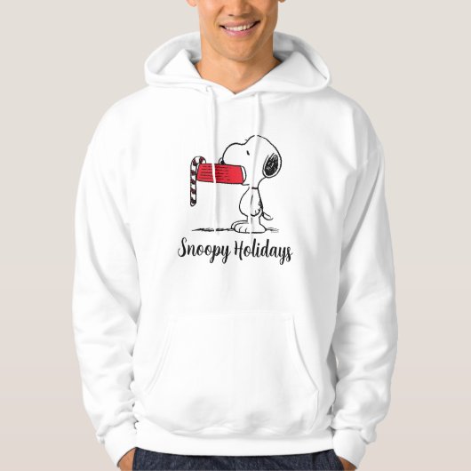 Peanuts | Snoopy Candy Cane Food Dish Hoodie (Voorkant)