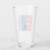 Peanuts | Snoopy & Charlie Brown Half & Half Dance Glas (Achterkant)