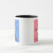 Peanuts | Snoopy & Charlie Brown Half & Half Dance Mok (Midden)