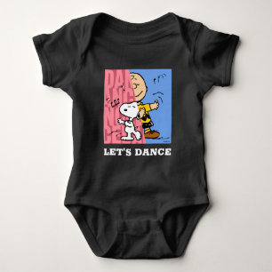 Peanuts   Snoopy & Charlie Brown Half & Half Dance Romper