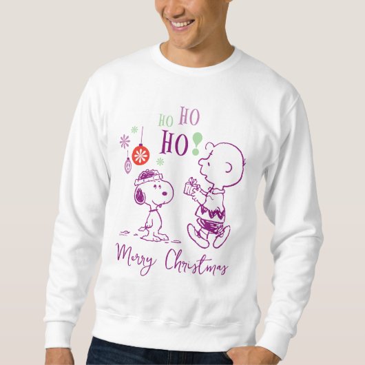 Peanuts | Snoopy & Charlie Brown Ho Ho Trui (Voorkant)