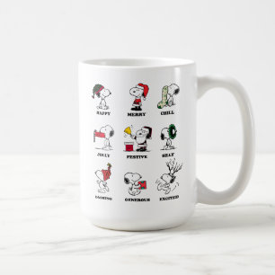 Peanuts   Snoopy Christmas Holiday Moods Koffiemok