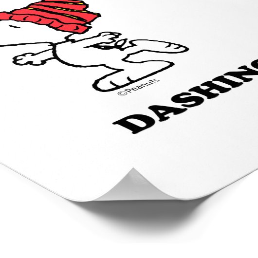 Peanuts | Snoopy Christmas Holiday Moods Poster (Hoek)