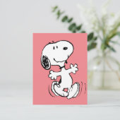 Peanuts | Snoopy Dance Briefkaart (Staand voorkant)