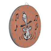 Peanuts | Snoopy Dancing Dartbord (Voorkant Links)