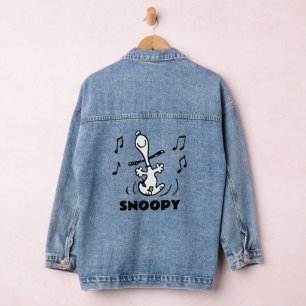 Peanuts Snoopy Dancing Denim Jacket