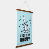 Peanuts | Snoopy Dancing Hangend Wandkleed (Gebogen)
