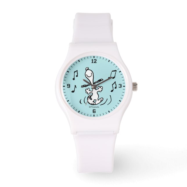 Peanuts | Snoopy Dancing Horloge (Voorkant)