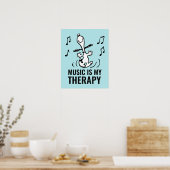 Peanuts | Snoopy Dancing Poster (Keuken)