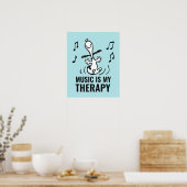 Peanuts | Snoopy Dancing Poster (Keuken)