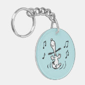 Peanuts | Snoopy Dancing Sleutelhanger (Voorkant Links)