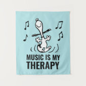 Peanuts | Snoopy Dancing Wandkleed (Voorkant)