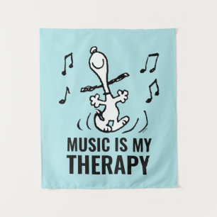 Peanuts   Snoopy Dancing Wandkleed