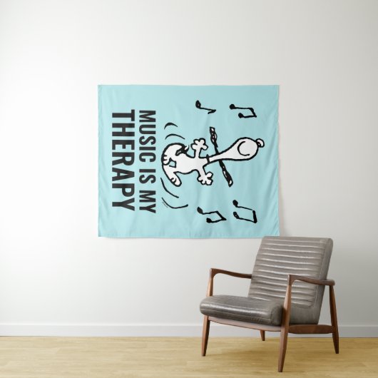 Peanuts | Snoopy Dancing Wandkleed (In Situ (horizontaal))