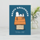 Peanuts | Snoopy & de Boos Feestdagenkaart (Staand voorkant)