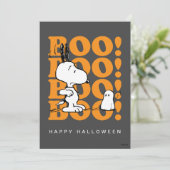 Peanuts | Snoopy & de Boos Feestdagenkaart (Staand voorkant)