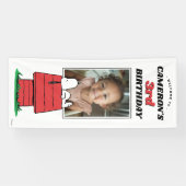 Peanuts Snoopy Dog House Birthday Banner (Horizontaal)