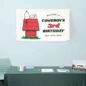 Peanuts Snoopy Dog House Birthday Banner (Beurs)