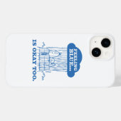 Peanuts | Snoopy Feeling Blue is ook OK Case-Mate iPhone Case (Achterkant (horizontaal))