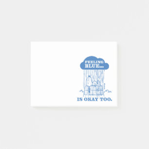 Peanuts   Snoopy Feeling Blue is ook OK Post-it® Notes