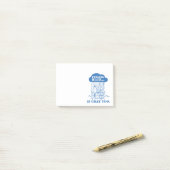 Peanuts | Snoopy Feeling Blue is ook OK Post-it® Notes (Op bureau)