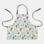 Peanuts | Snoopy Frosty Christmas Pattern Schort (Voorkant)