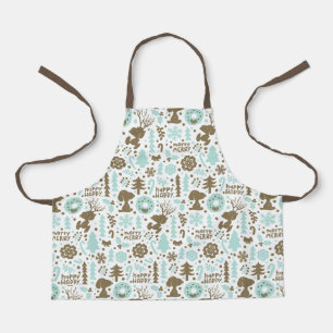 Peanuts   Snoopy Frosty Christmas Pattern Schort