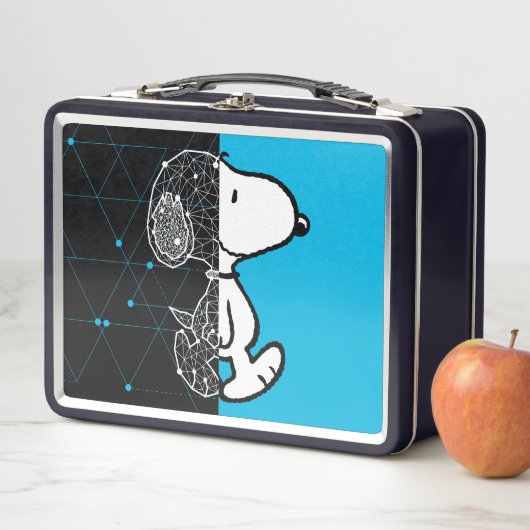Peanuts | Snoopy geometrisch ontwerp (In situ)