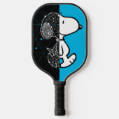 Peanuts | Snoopy geometrisch ontwerp Pickleball Paddle (Voorkant)