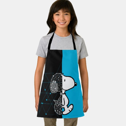 Peanuts | Snoopy geometrisch ontwerp Schort (Insitu)