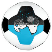 Peanuts | Snoopy geometrisch ontwerp Voetbal (Gedraaid)