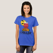 Peanuts | Snoopy Halloween hondenhok T-shirt (Voorkant volledig)