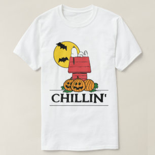 Peanuts Snoopy Halloween hondenhok T-shirt