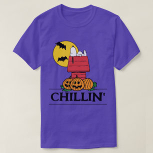 Peanuts Snoopy Halloween hondenhok T-shirt
