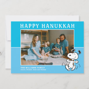 Peanuts Snoopy Happy Chanoeka Feestdagenkaart
