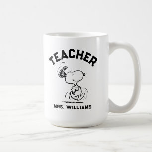 Peanuts   Snoopy Happy Dance Teacher Koffiemok