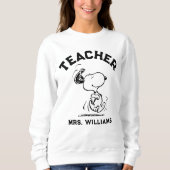 Peanuts | Snoopy Happy Dance Teacher Trui (Voorkant)
