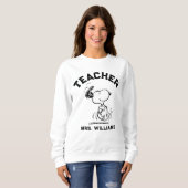 Peanuts | Snoopy Happy Dance Teacher Trui (Voorkant volledig)
